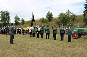 Wasserschlacht in Niederspier