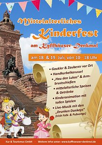 Mittelalterliches Kinderfest auf dem Kyffh&auml;user-Denkmal�