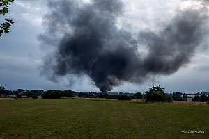 Brand in Rockensu&szlig;ra