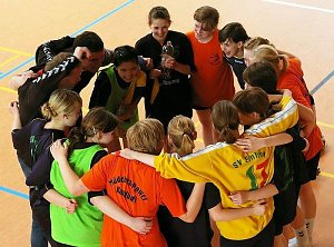 Handball Einheit Sondershausen gegen Dingelstedt