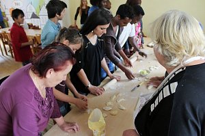 Internationales kulinarisches Treffen
