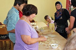 Internationales kulinarisches Treffen