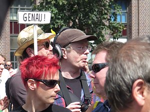 Demo in Berlin f&uuml;r die Pressefreiheit