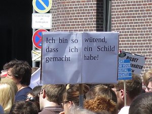 Demo in Berlin f&uuml;r die Pressefreiheit