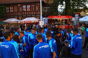 Auf der B&uuml;hne statt auf dem Rasen