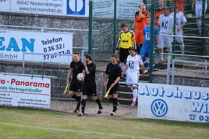 Start in die Verbandsliga Fu&szlig;ball