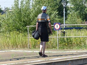Lok-Spektakel im Bahnhof Nordhausen - zweimal eine "01"