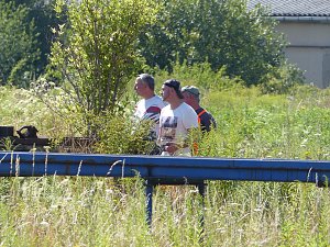 Lok-Spektakel im Bahnhof Nordhausen - zweimal eine "01"
