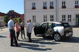 Bad Frankenhausen testet BMW i3 Elektro