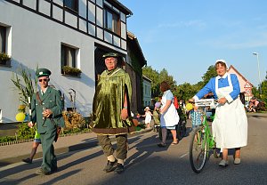 Festumzug in Obertopfstedt