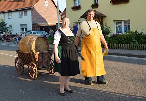 Festumzug in Obertopfstedt