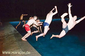 Flutlichschwimmen