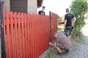 Zaun erneuert