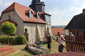 Zaun erneuert