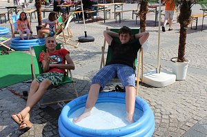 Sommer-Ferien-Party gut genutzt