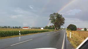 Regenbogen &uuml;ber dem S&uuml;dharz