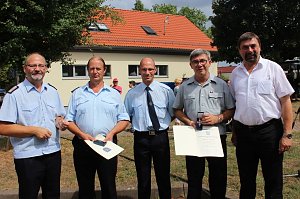 Das Wetter hielt bei der Feuerwehr