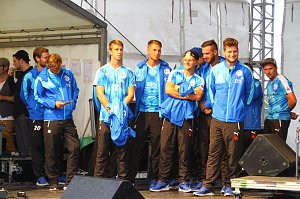 Wacker Nordhausen zu Gast bei EVN-Party