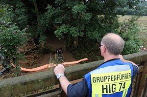 Unwetter w&uuml;tete in Rustenfelde