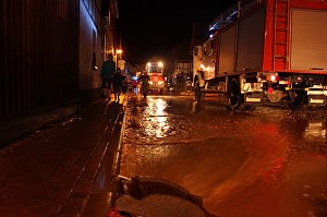 Unwetter w&uuml;tete in Rustenfelde