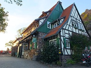 Zu Besuch auf der Burgruine Hohnstein