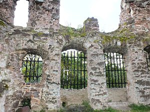 Zu Besuch auf der Burgruine Hohnstein