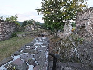 Zu Besuch auf der Burgruine Hohnstein