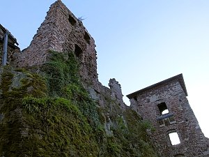 Zu Besuch auf der Burgruine Hohnstein