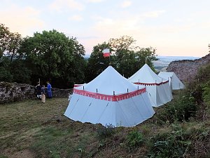 Zu Besuch auf der Burgruine Hohnstein