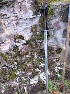 Zu Besuch auf der Burgruine Hohnstein