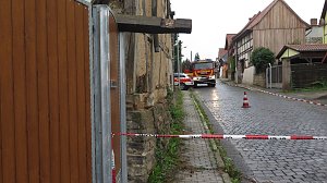 Hauswand st&uuml;rzte ein