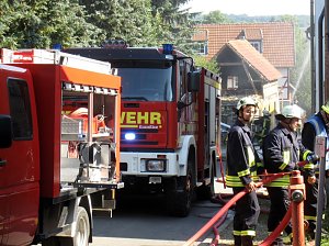 Brand auf Kinderbauernhof