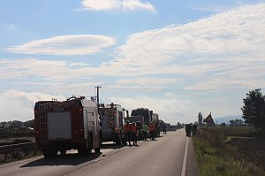 Unfall auf der ehemaligen B 80