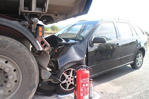 Unfall auf der ehemaligen B 80