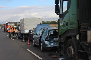 Unfall auf der ehemaligen B 80