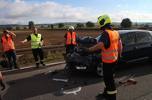 Unfall auf der ehemaligen B 80