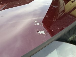 Attacke auf Auto
