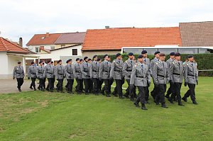 Feierliche Vereidigung in Berka