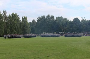 Feierliche Vereidigung in Berka