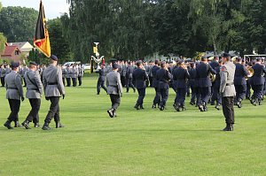 Feierliche Vereidigung in Berka