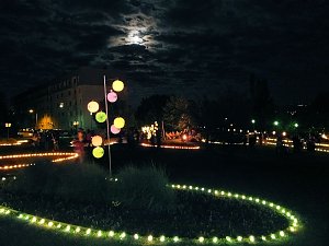 Lichterfest auf dem Petersberg