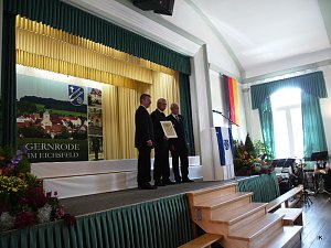 Festakt in Gernrode