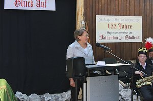 Kaiser Barbarossa begr&uuml;&szlig;te die Bergleute