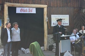 Kaiser Barbarossa begr&uuml;&szlig;te die Bergleute
