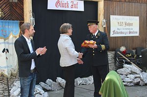 Kaiser Barbarossa begr&uuml;&szlig;te die Bergleute