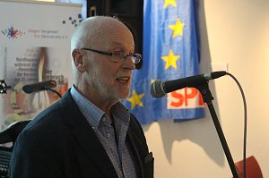 Der Verein "Gegen Vergessen - f&uuml;r Demokratie" stellte in der Nordh&auml;user Flohburg seine neue Website vor