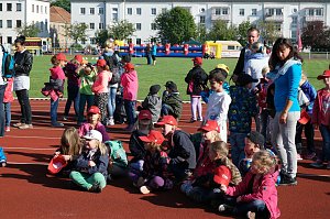 Schulanfangsaktion 2015 auf dem Hohekreuzsportplatz in Nordhausen