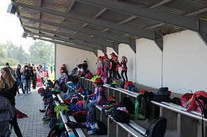 Schulanfangsaktion 2015 auf dem Hohekreuzsportplatz in Nordhausen