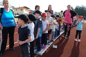Schulanfangsaktion 2015 auf dem Hohekreuzsportplatz in Nordhausen