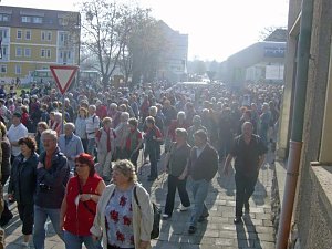 Osterspazierg&auml;nger in Bleicherode